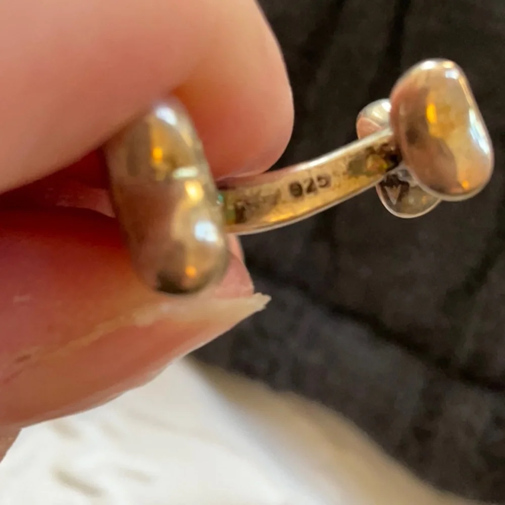 Sterling silver dog bone cufflinks from Neiman Marcus